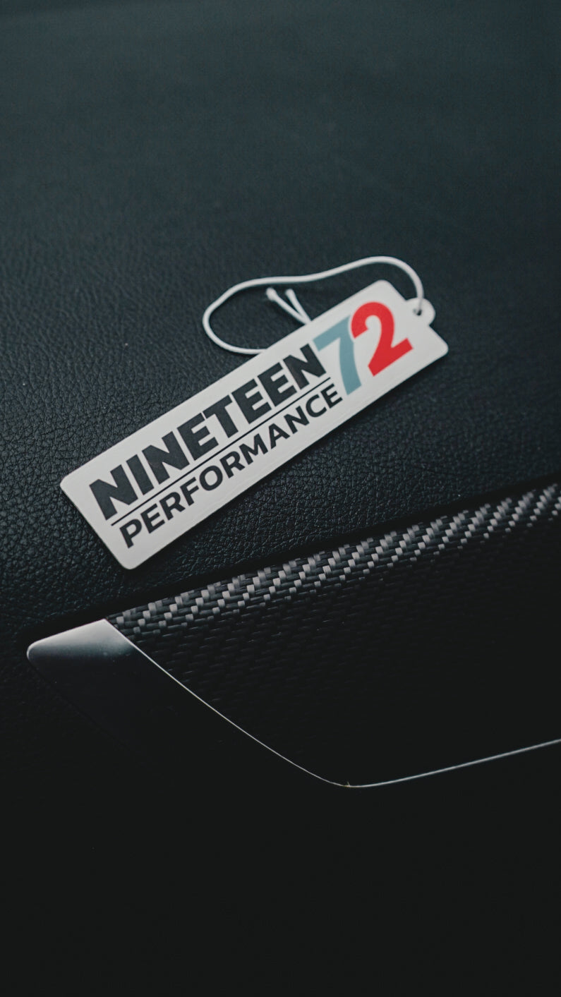Nineteen72 Performance Ocean Air Freshener, a sleek air freshener with ocean-inspired scent and modern design.