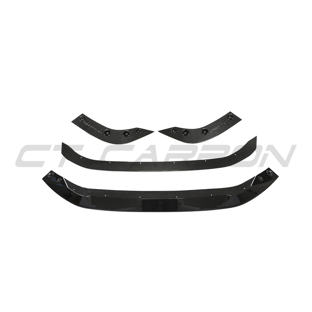 Audi RS3 8Y 2022-2024 Sportback full carbon fibre kit by CT Design V2, showcasing carbon fiber exterior components.