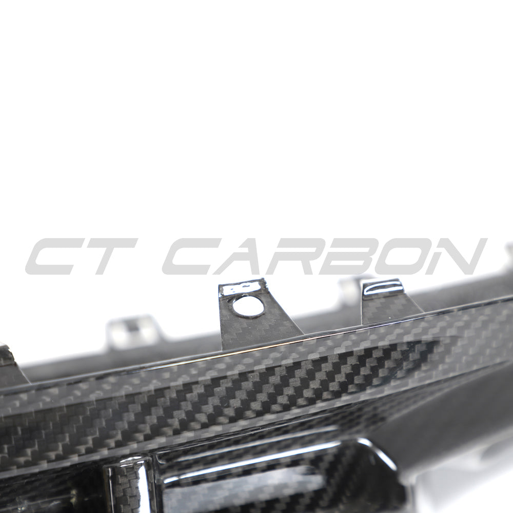 Full view of a CT Carbon RS3 8Y 2022-2024 Sportback full carbon fibre kit on an Audi RS3 8Y model.