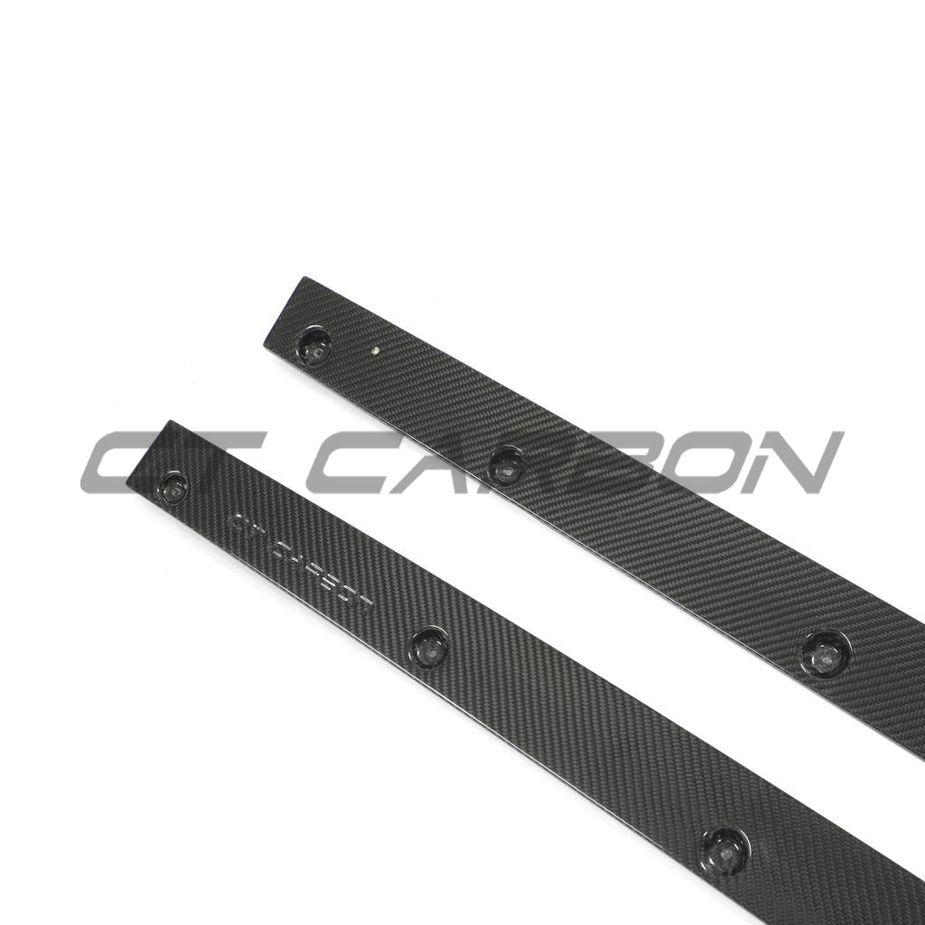 Audi RS6 C8 full carbon fibre kit by CT Design, featuring sleek carbon fibre panels and aerodynamic enhancements on the car.