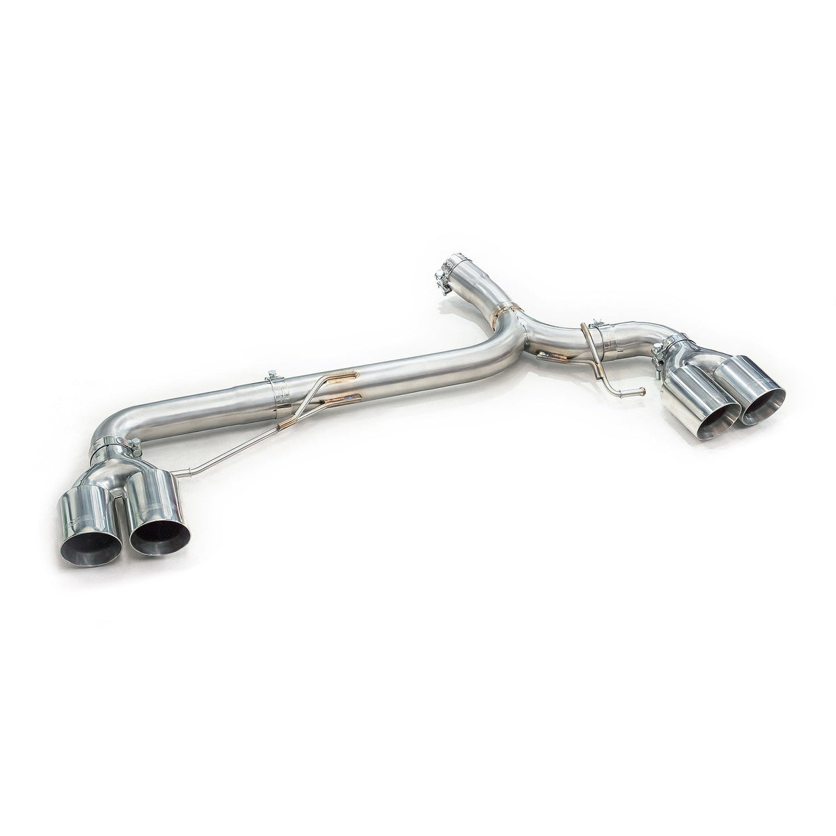 BMW 330e Touring G21 Cobra Sport Venom quad exit rear axle back exhaust with M3 style performance design.