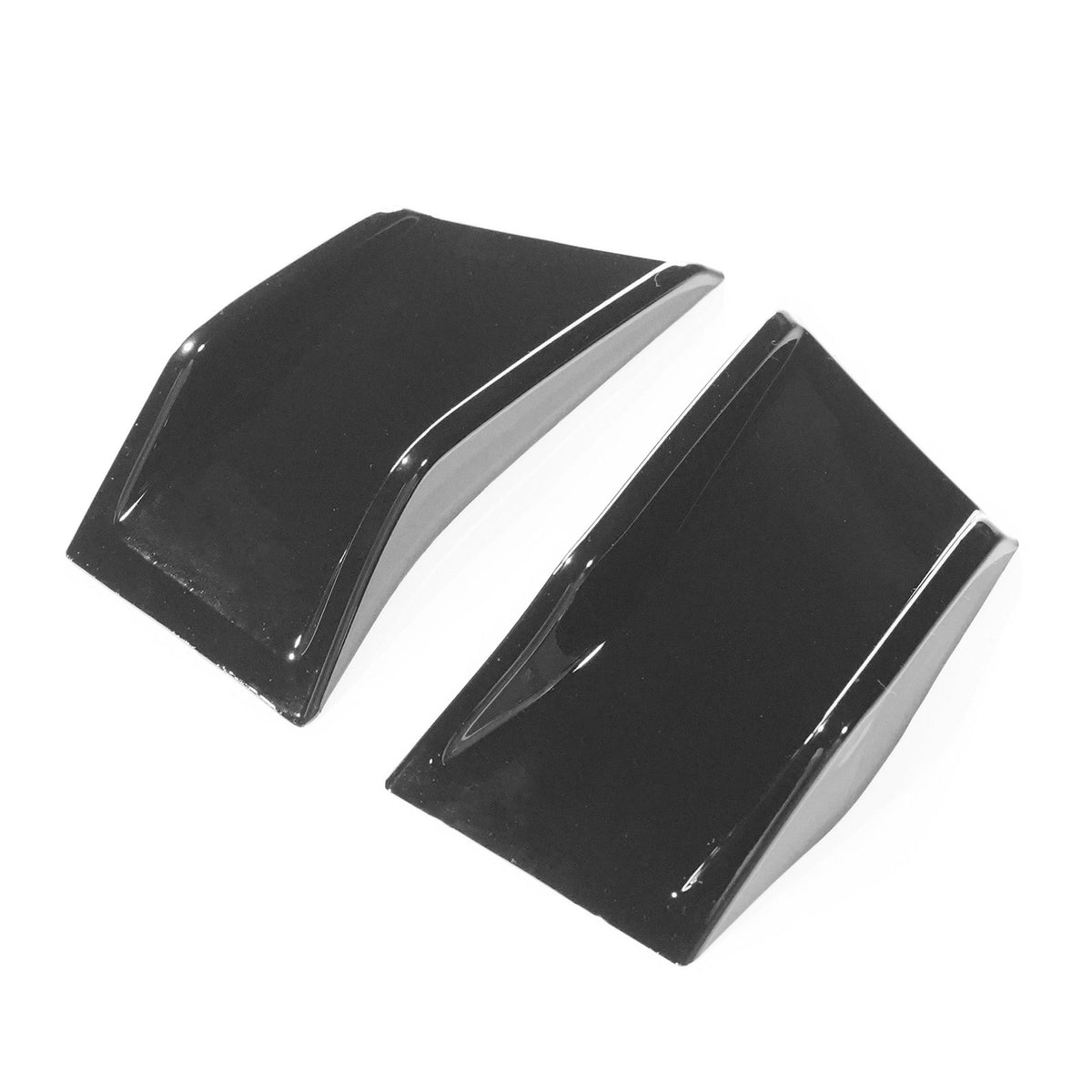 BMW 4 Series G22 G23 gloss black vents accessory by CT Carbon, close-up showing sleek, aerodynamic vent design on vehicle.