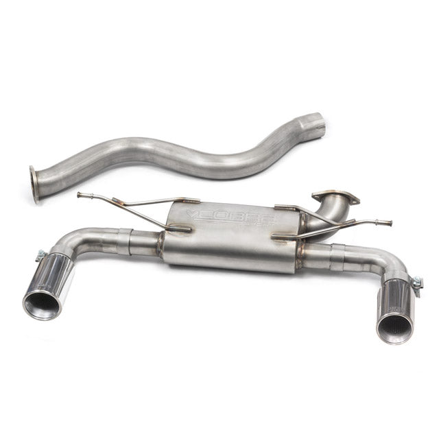 Cobra Sport BMW 330D F31 340i style dual exit exhaust conversion with quad exhaust tips on a BMW 435D.