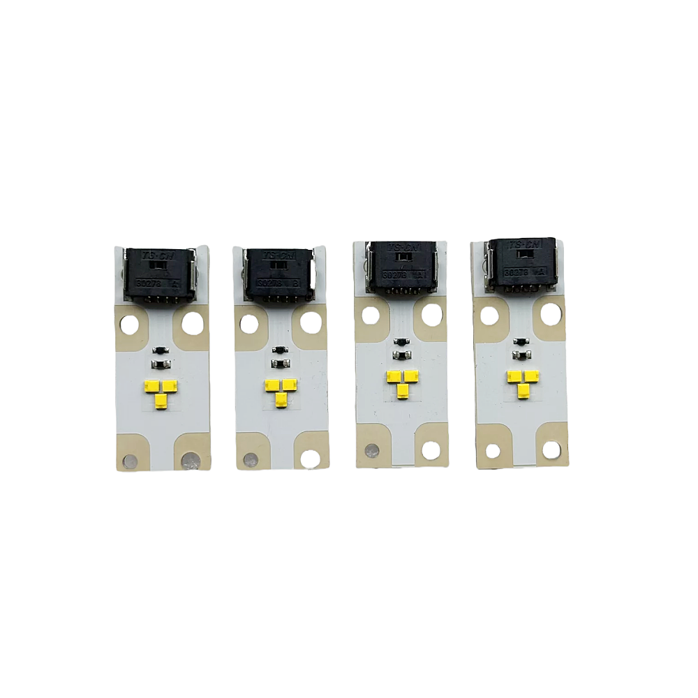 BMW F80/F82 M3 M4 yellow Xenon DRL module set by CT Carbon, featuring high-quality daytime running lights for pre-LCI models.
