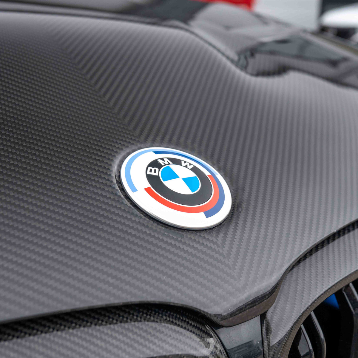 BMW F90 M5 and G30 5 Series carbon fiber bonnet by CT Carbon, showcasing the sleek, lightweight automotive hood with carbon fiber finish.