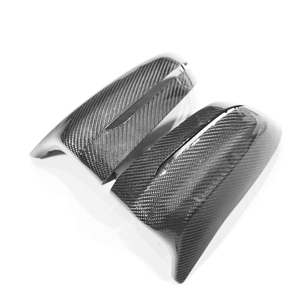 BMW F90 M5 Competition carbon fibre mirror accessories by CT Carbon, LHD driver side, sleek and lightweight car mirror upgrade.
