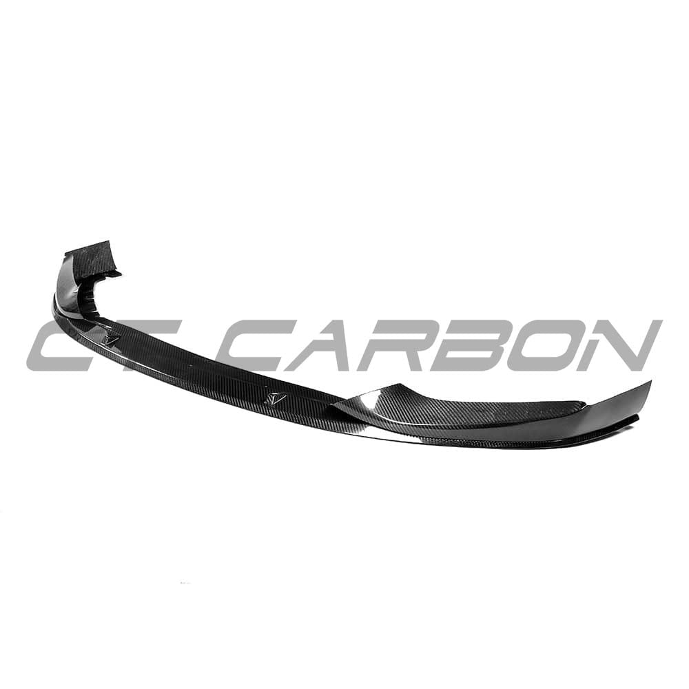 BMW G30 5 Series V8 carbon fibre kit by CT Carbon, including splitter and M Sport style components, installed on the car.