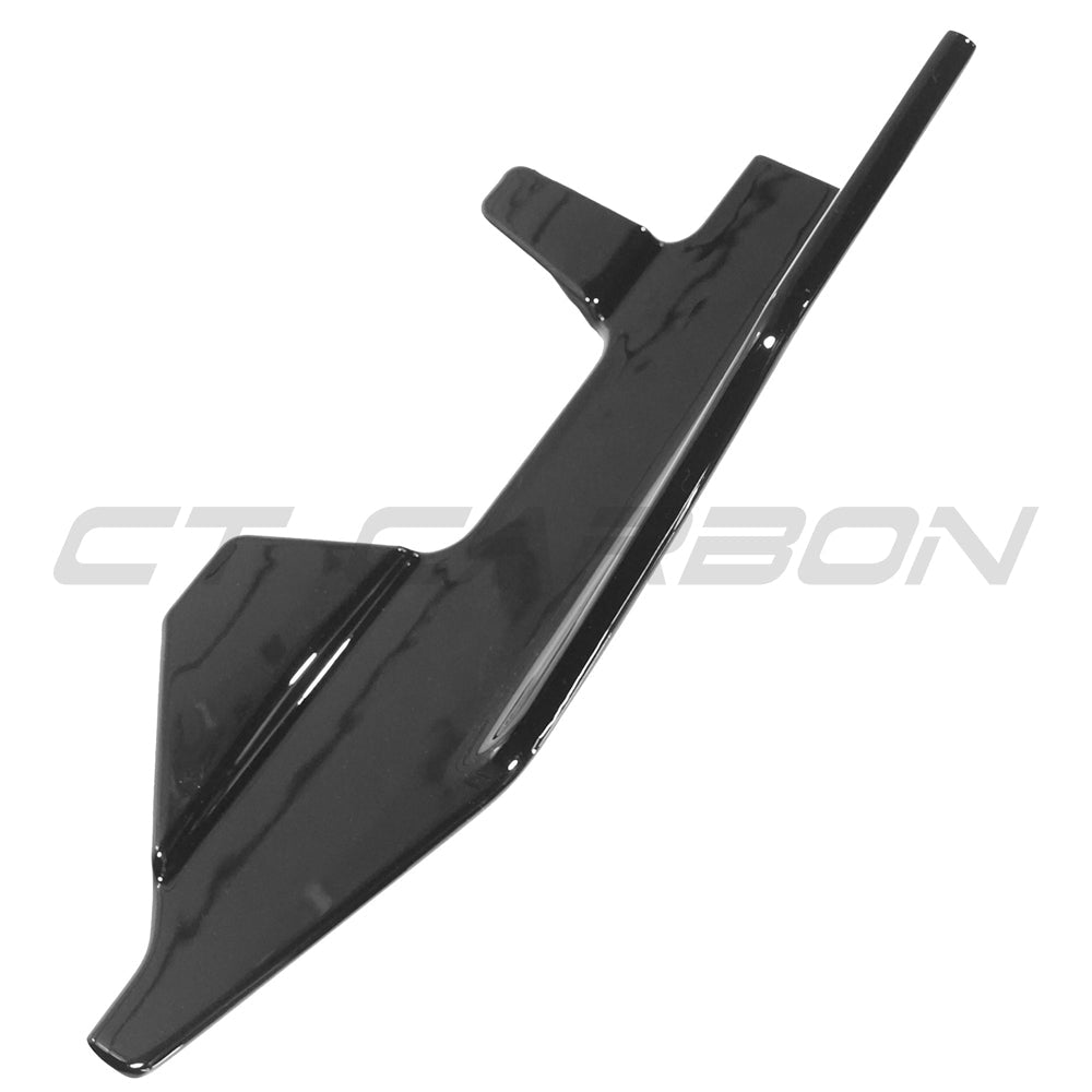 BMW G42 2 Series full gloss black kit by CT Carbon, including MP style components, displayed on a white background.
