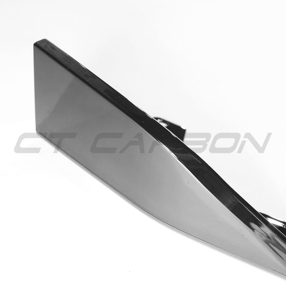 BMW G42 2 Series full gloss black car kit by CT Carbon, featuring MP Style V2 design on the vehicle.