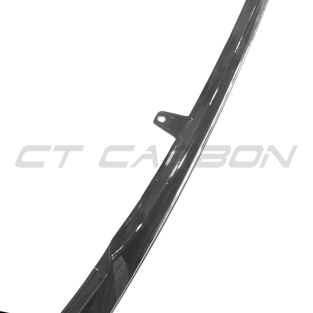 Full gloss black kit for BMW G42 2 Series by CT Carbon, featuring sleek, high-quality exterior enhancements in V2 style.