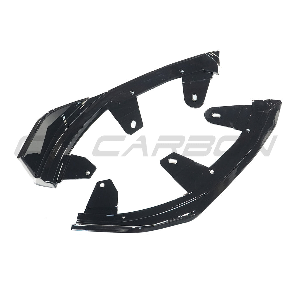 BMW G42 2 Series full gloss black kit by CT Carbon, featuring MP style design on a sleek automotive upgrade.