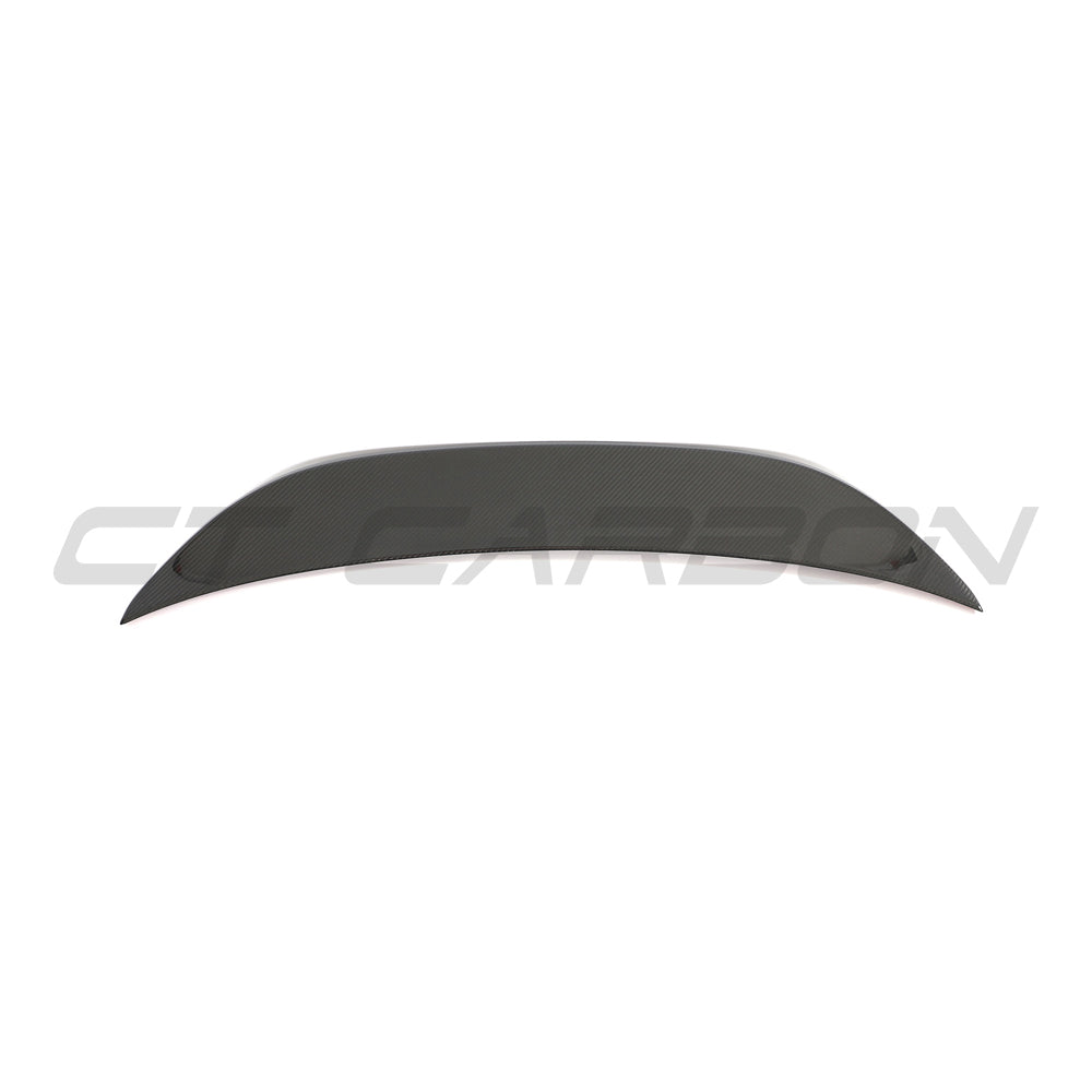 BMW G80 M3 full carbon fiber kit by CT Design, showcasing the sleek carbon fiber spoiler and exterior components.