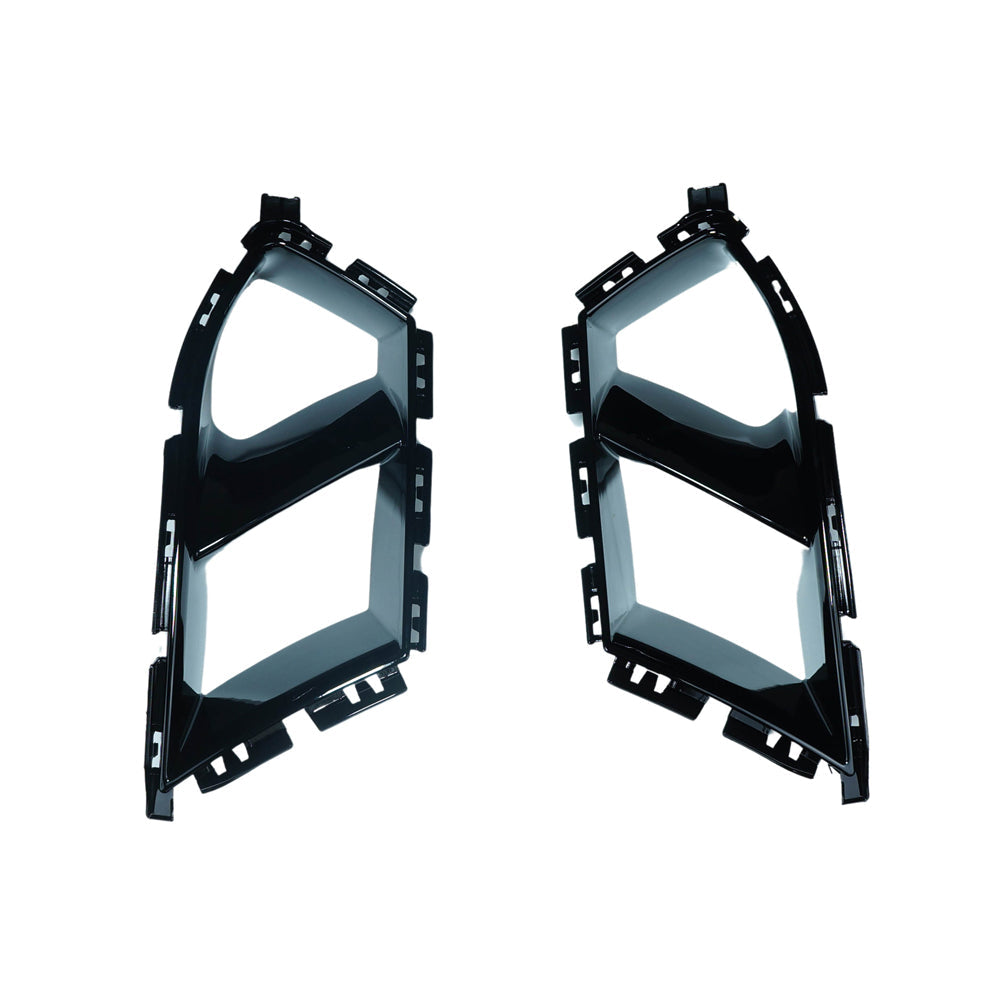 BMW G80 G81 M3 and G82 G83 M4 CT Carbon gloss black ducts for automotive accessories, showcasing sleek aerodynamic design