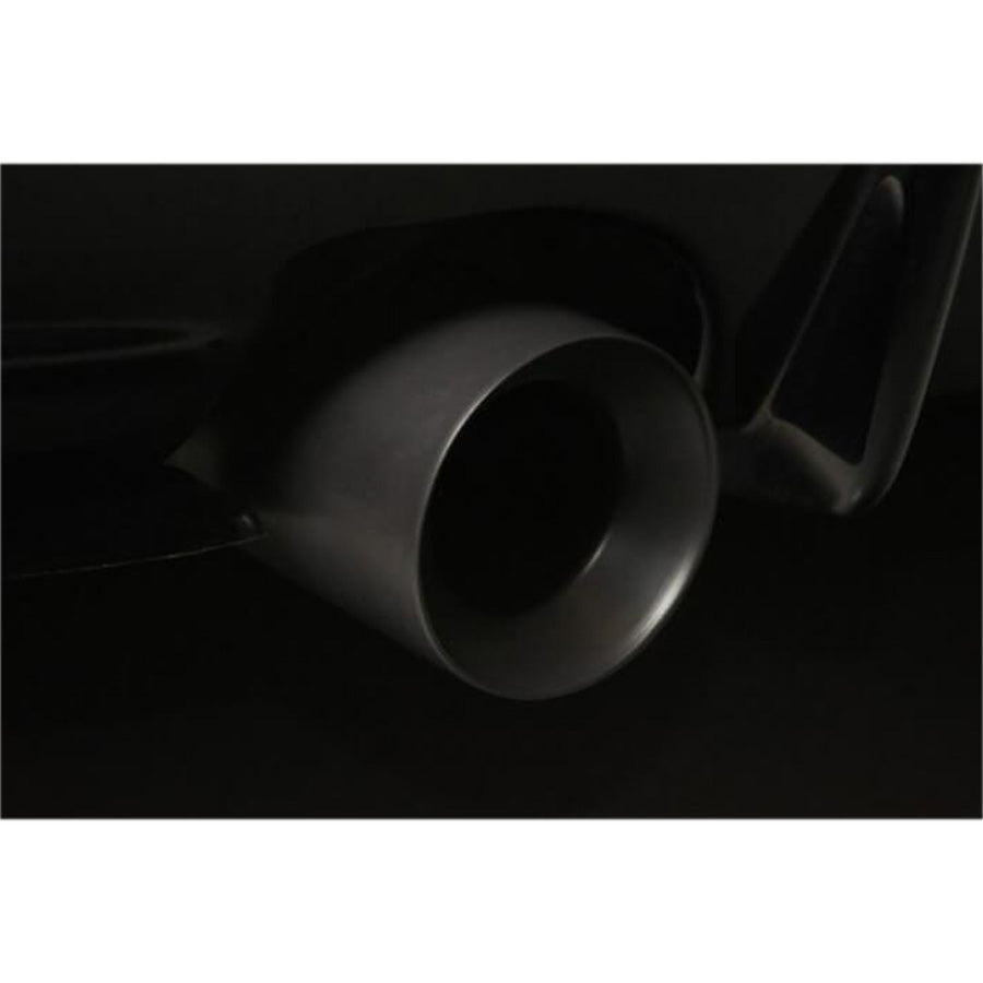 Cobra Sport BMW M235i Cabriolet exhaust tailpipes with larger 3.5-inch M Performance tips, OE style replacement slip-on.
