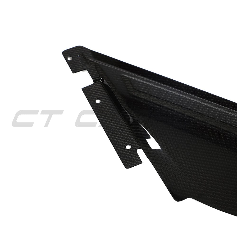BMW M2, M3, M4 G87, G80, G81, G82, G83 Carbon Fibre Engine Dress Up Kit by CT Carbon, showing sleek carbon fiber accents.