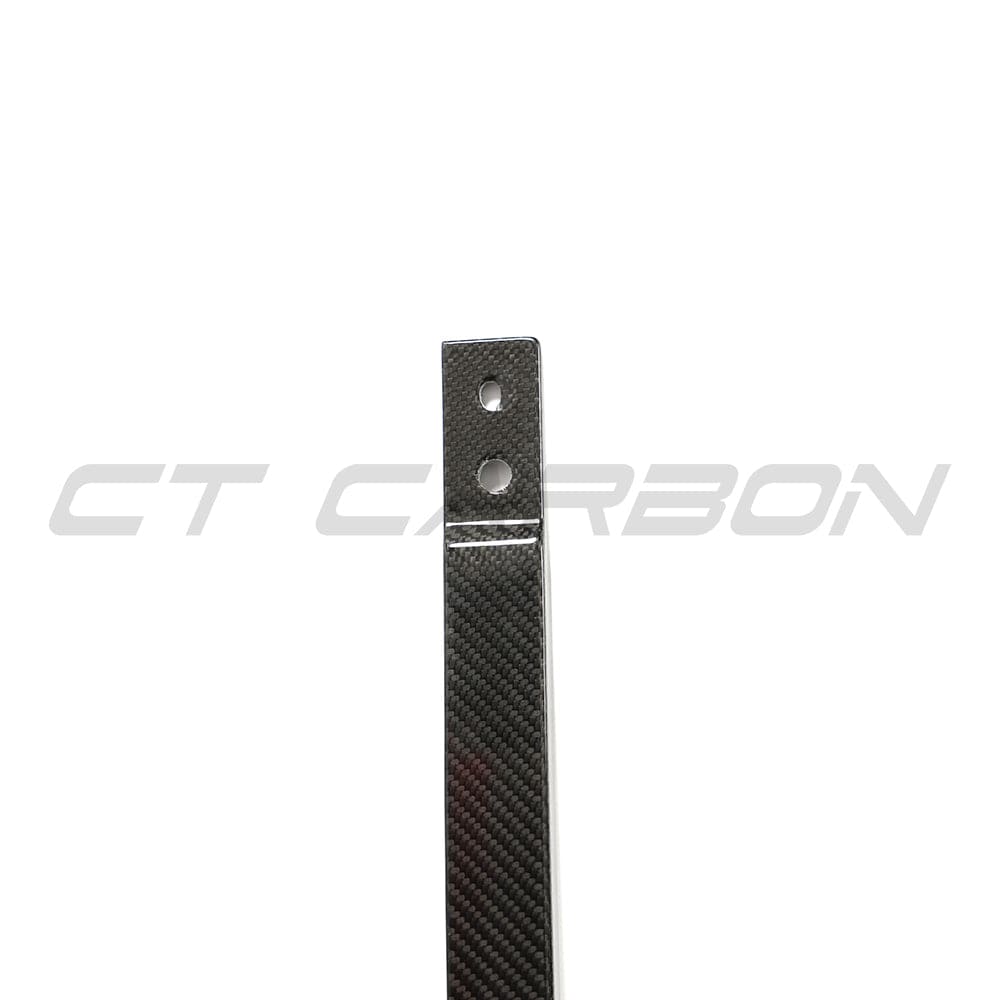 BMW M2, M3, M4 G87, G80, G81, G82, G83 Carbon Fibre Engine Dress Up Kit by CT Carbon showing fitment details.