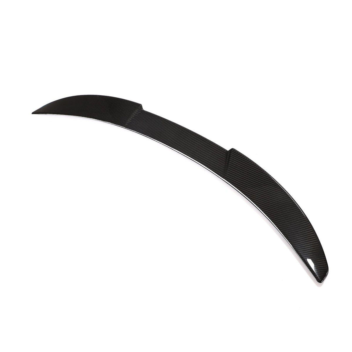 BMW M3 G80 G20 carbon fibre spoiler by CT Design, showing sleek aerodynamic design on the sporty car model.