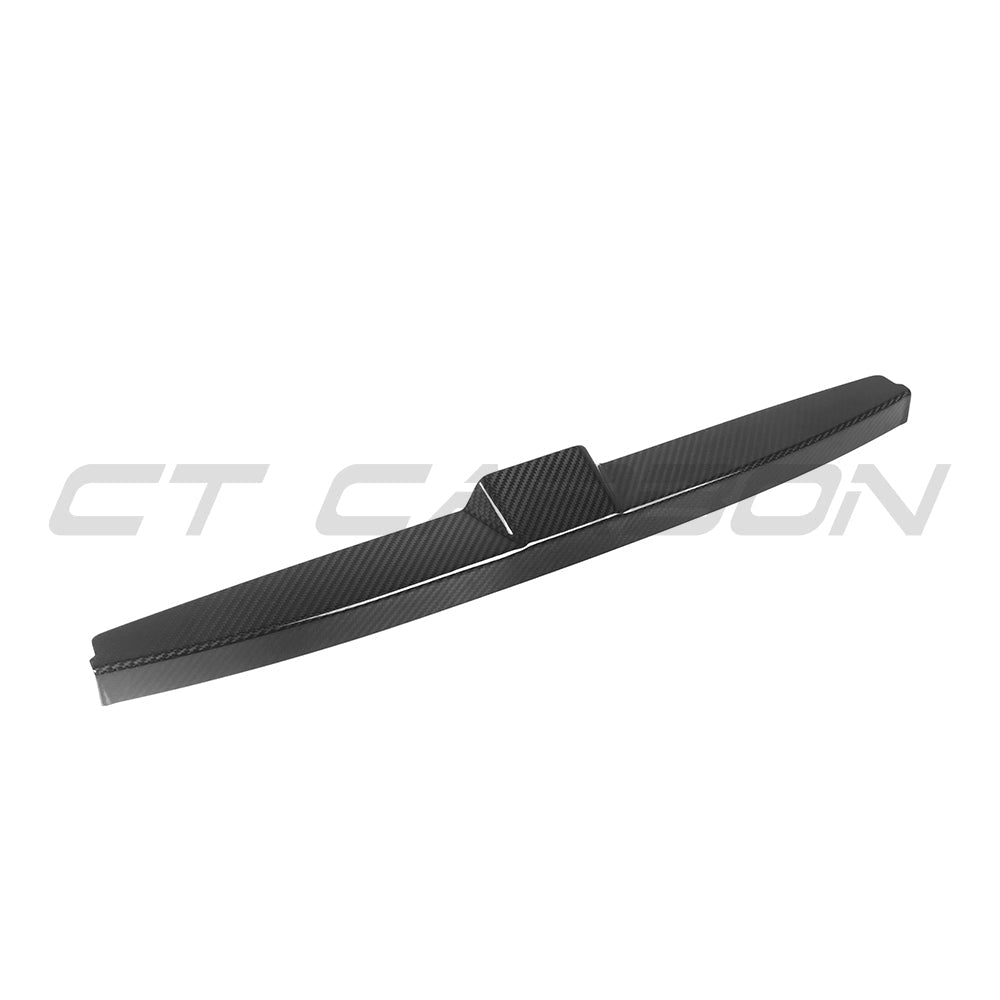 BMW M3 M4 G80 G82 G83 carbon fiber foam cover by CT Carbon, showcasing a sleek black carbon fiber accessory for engine protection.