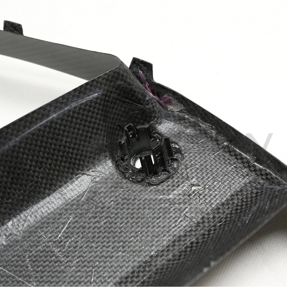 BMW M3 M4 G80 G82 G83 carbon fiber grille by CT Carbon, sleek GT style, without accessories, showcasing lightweight, high-performance design.