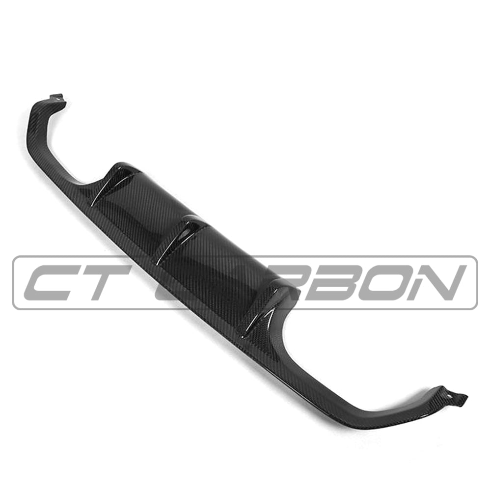 BMW M4 F83 convertible full carbon fiber kit by CT Carbon, showing detailed carbon fiber components on the car.