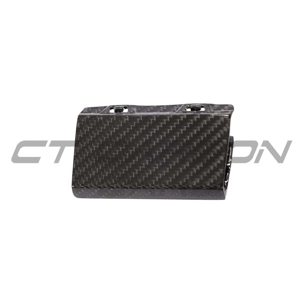 BMW M4 G82/G83 carbon fibre diffuser by CT Design, showcasing sleek, aerodynamic design with detailed carbon fiber texture.