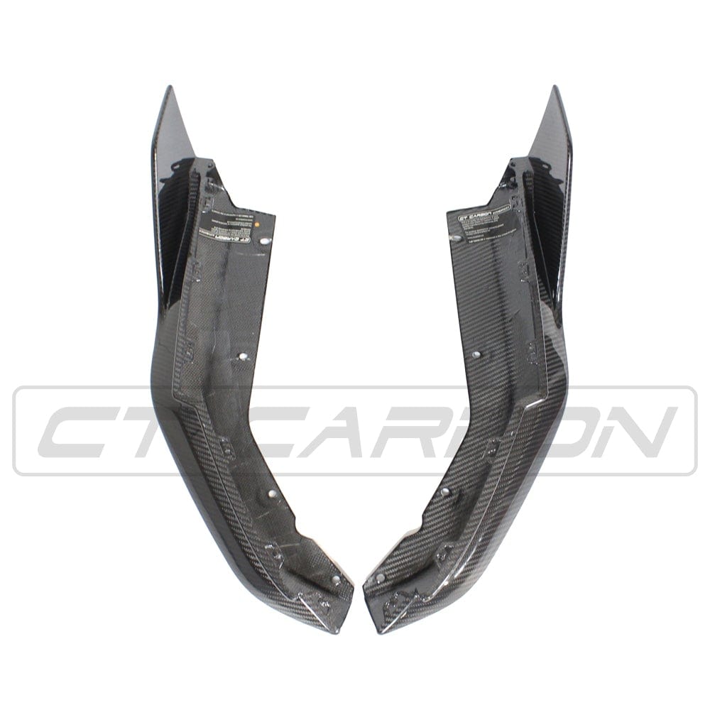 BMW M4 G83 full carbon fiber kit by CT Carbon, featuring MP style components on a sleek, high-performance sports car.
