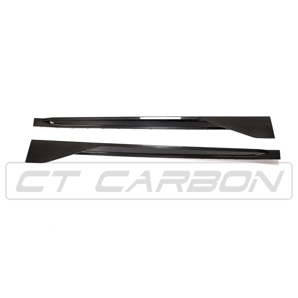 BMW M4 G83 full carbon fibre kit by CT Carbon, featuring MP Style components on a sleek sports car.