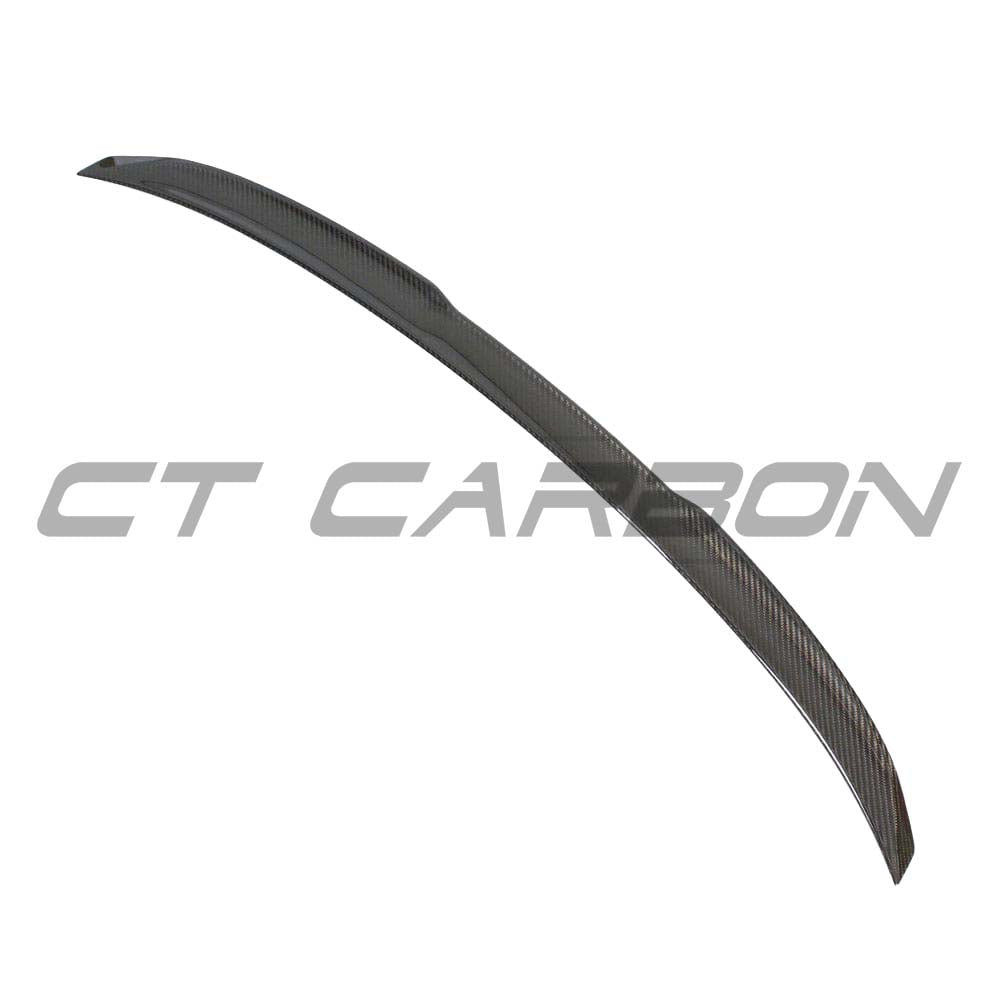 BMW G22 4 Series carbon fibre kit by CT Carbon, featuring V6 spoiler and MP style accents on the car's exterior.