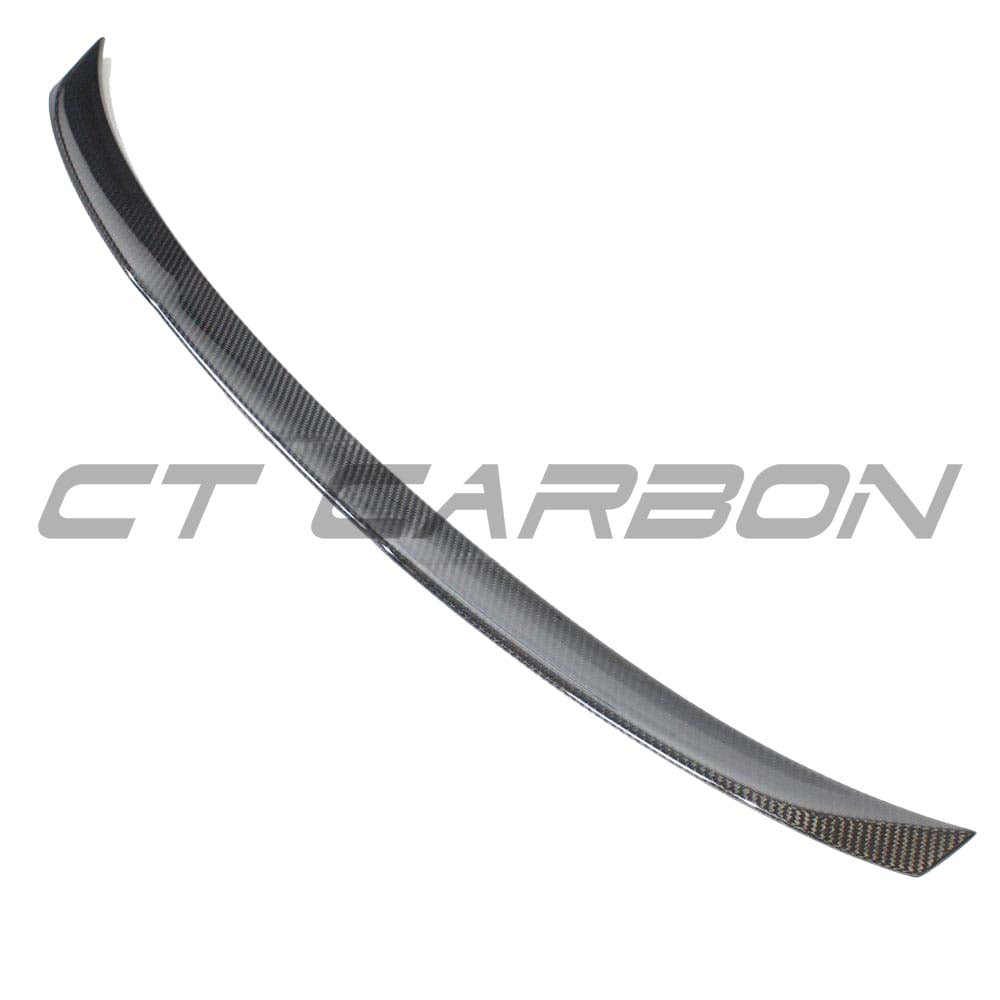 BMW G22 4 Series 2020+ CT Carbon V6 carbon fibre kit with spoiler, showcasing sleek, high-performance automotive upgrade.
