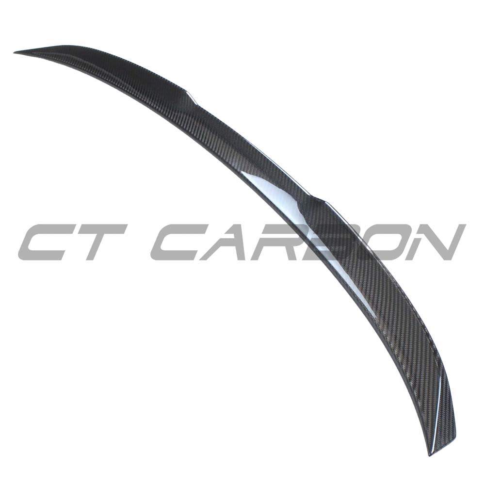 BMW G22 4 Series carbon fibre kit by CT Carbon, featuring V6 spoiler with a sleek, high-performance carbon fibre finish.