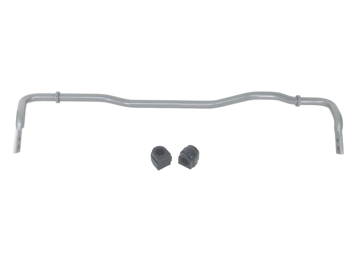 Whiteline 22mm rear anti-roll bar kit for Audi S3 RS3 and VW Golf Mk7 R, featuring heavy-duty blade design and adjustable links.