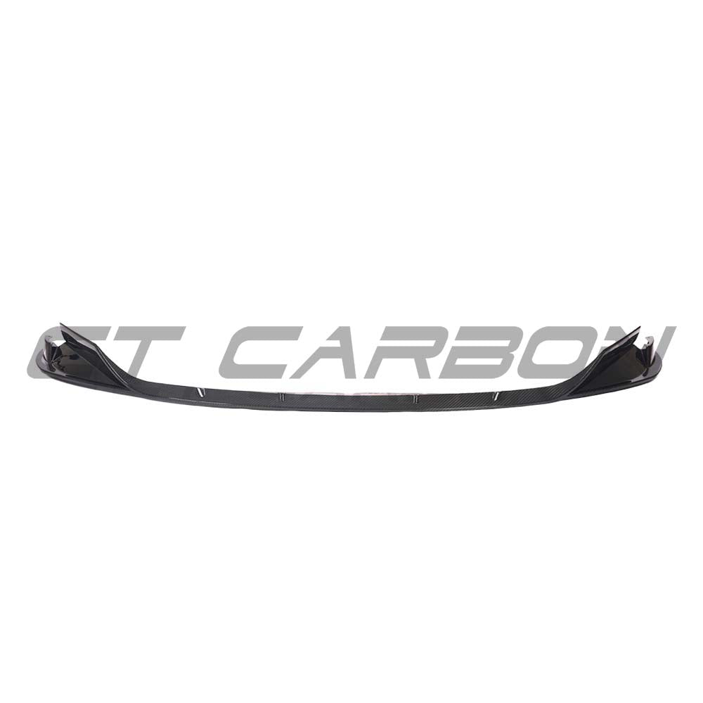 BMW G80 M3 full carbon fibre kit by CT Carbon, featuring V10 design, including front splitter and aerodynamic components.