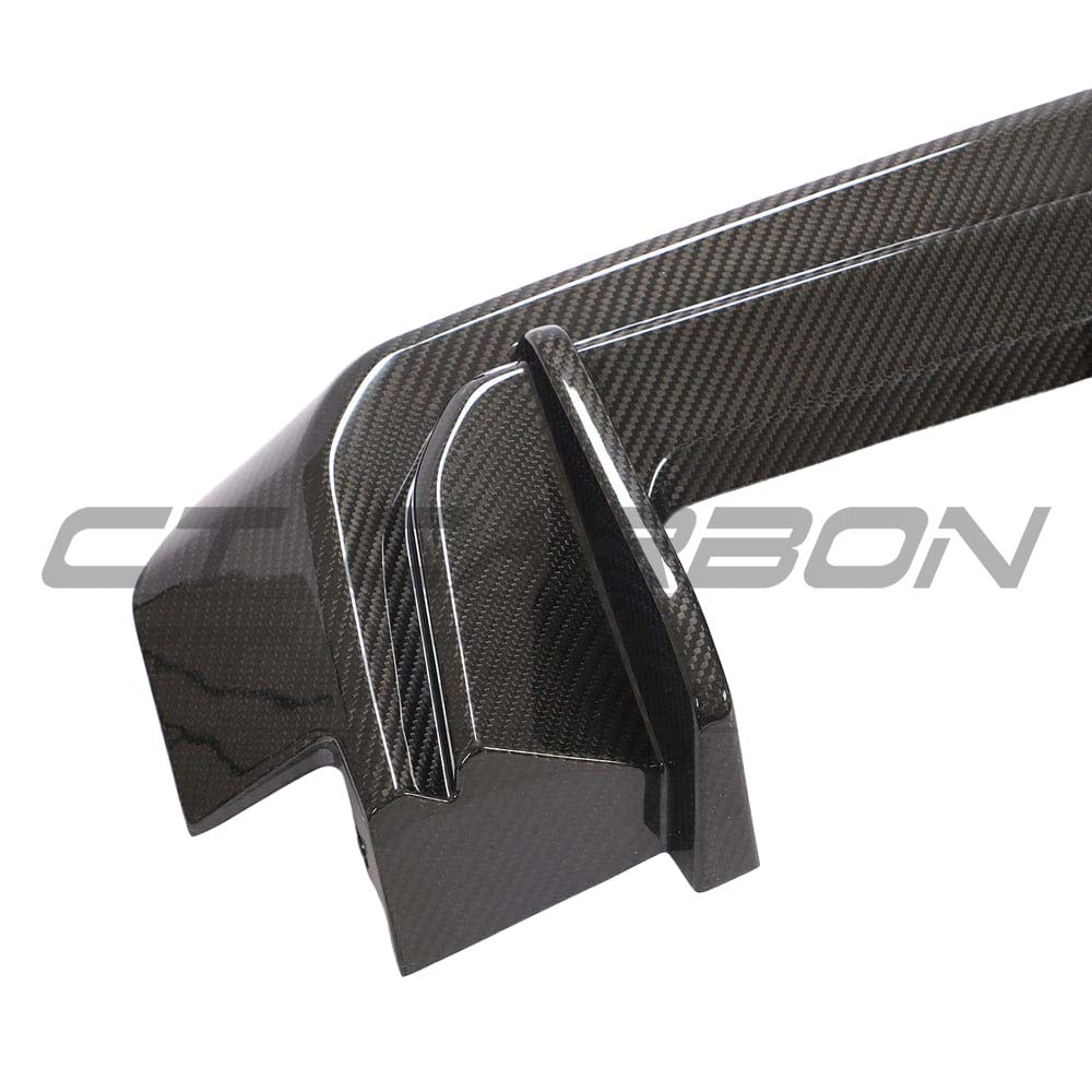 BMW G82 M4 full carbon fibre kit by CT Carbon, showing lightweight, high-quality carbon parts on the car.
