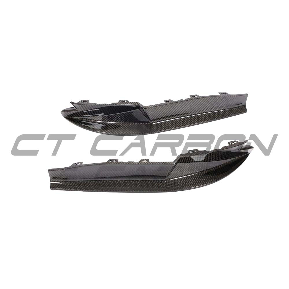 BMW G82 M4 full carbon fiber kit by CT Carbon, showcasing lightweight, high-performance carbon fiber components on the car.
