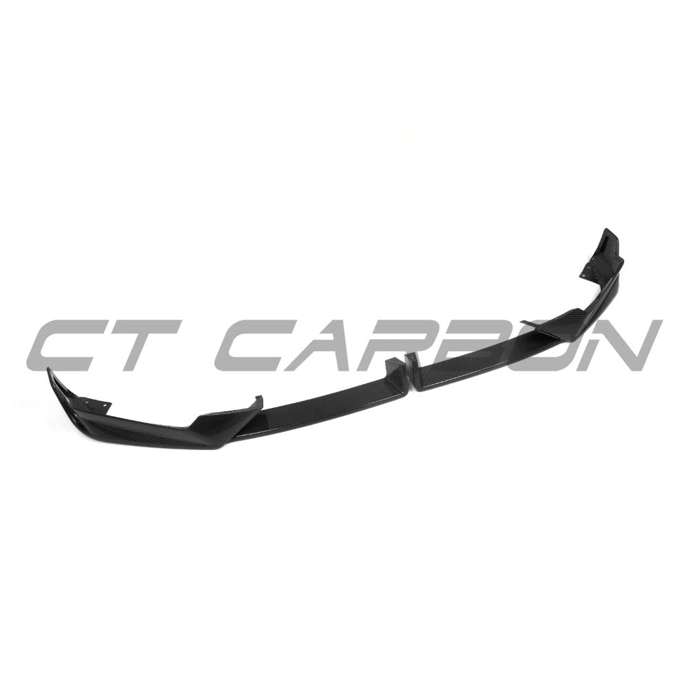 BMW G05 X5 LCI 2023+ CT Carbon full carbon fibre kit, showing detailed close-up of lightweight, glossy carbon fiber components.