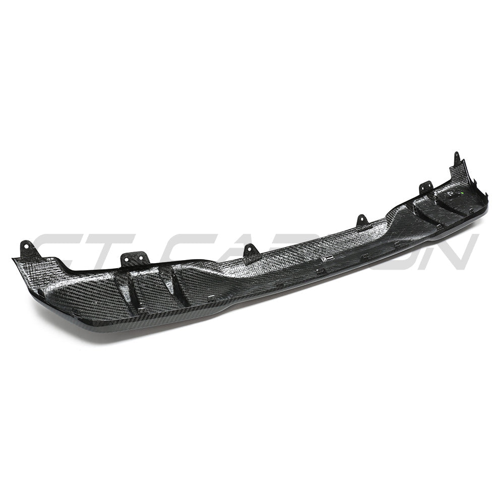 BMW G05 X5 LCI 2023 carbon fibre kit by CT Carbon, showing sleek, lightweight carbon fibre components on the vehicle.
