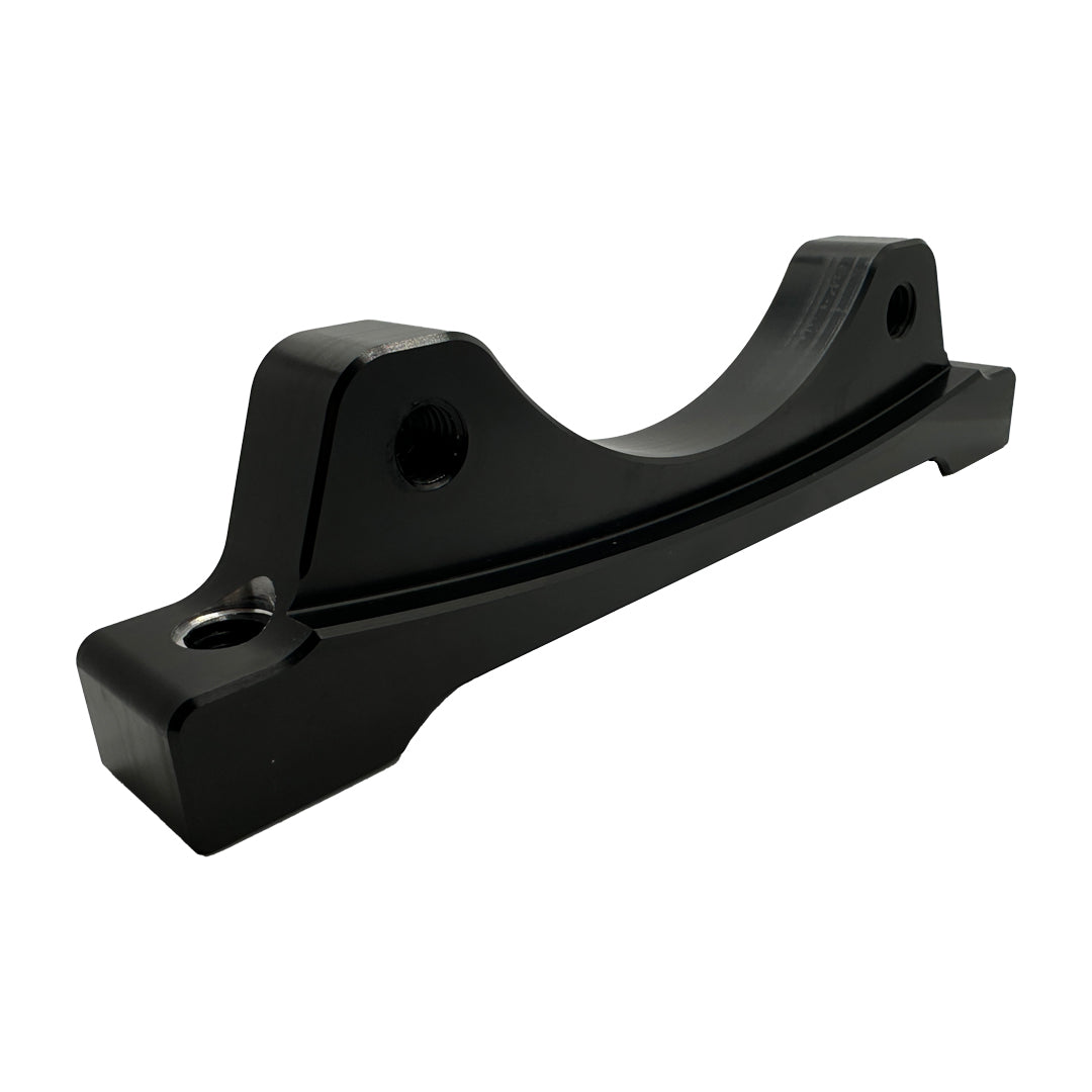 BMW M2 M3 M4 F80 F82 F87 brake caliper carrier for AP Racing CP9660 caliper, featuring BTCC rotor upgrade by XC3 Engineering.