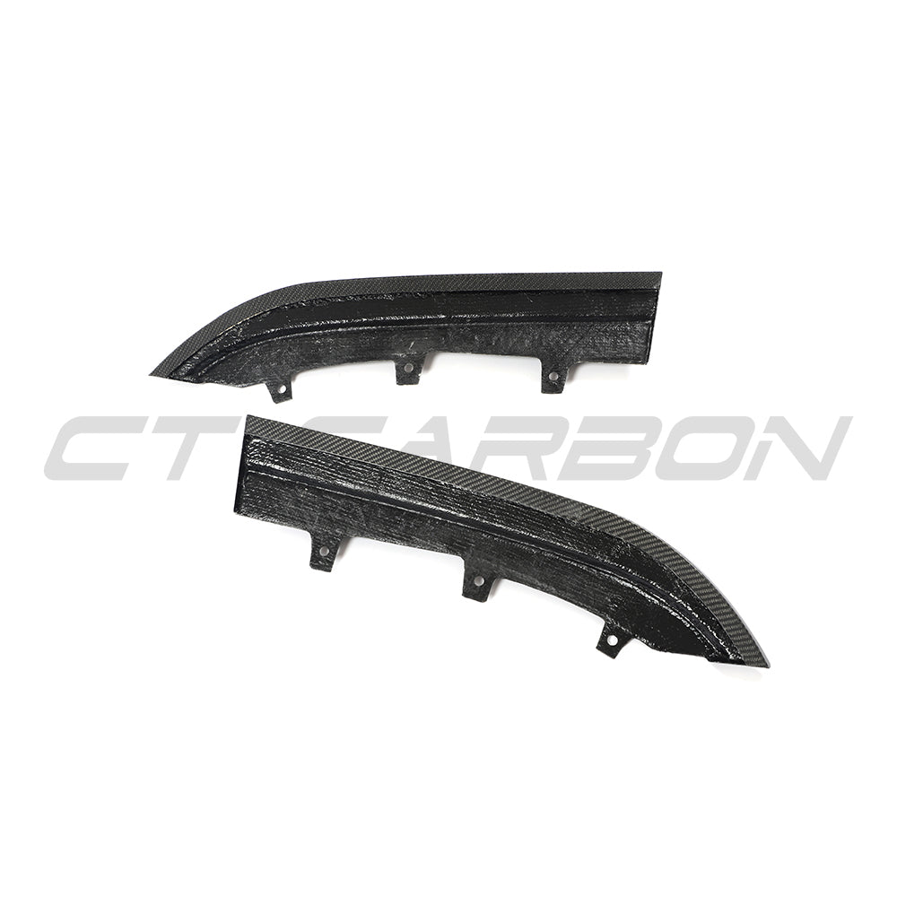BMW G22 4 Series 2020+ carbon fiber kit by CT Carbon, showcasing sleek, lightweight carbon fiber components for enhanced style and performance.