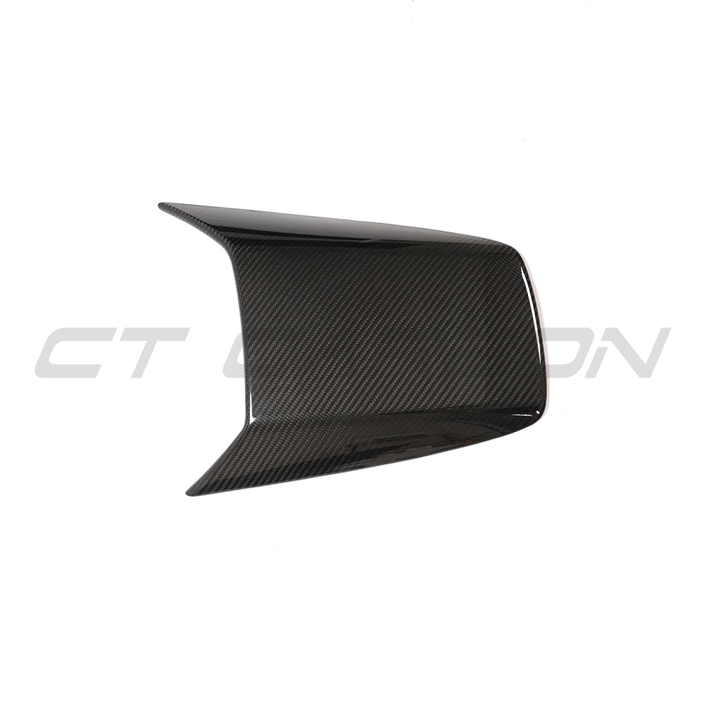 CT Carbon Porsche 911 991.2 GT3 2017-2021 carbon fibre rear scoop covers, close-up of lightweight, textured car accessories