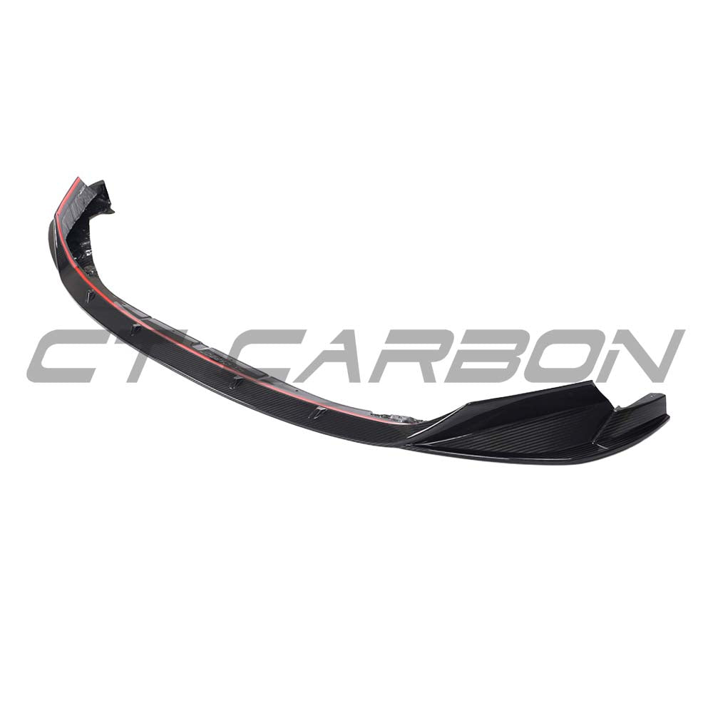 BMW G81 M3 carbon fibre full kit by CT Design, showing detailed carbon fibre panels and aerodynamic components.