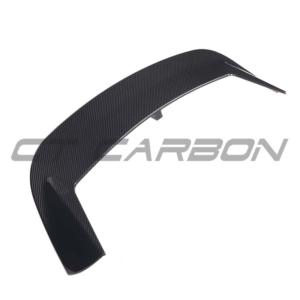Carbon fibre spoiler for Audi A3/S3/RS3 8Y Sportback by CT Carbon, featuring sleek aerodynamic design.