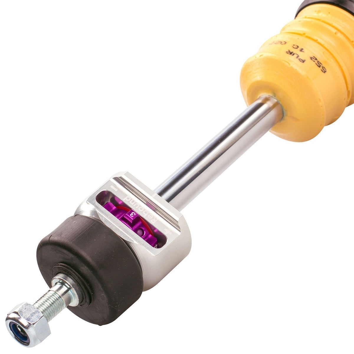 KW BMW M3 V3 coilover kit with deactivation kit, suspension coilovers for E90/E92 series BMW M3 vehicles.