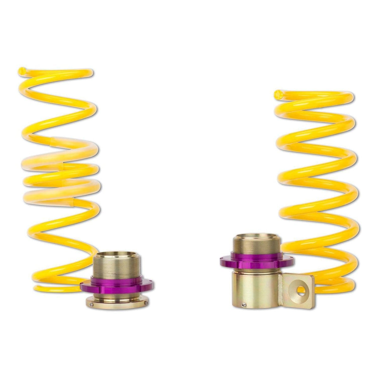 KW Suspension Mercedes C-Class height adjustable lowering spring kit for non-EDC coilovers, featuring suspension coilover components.