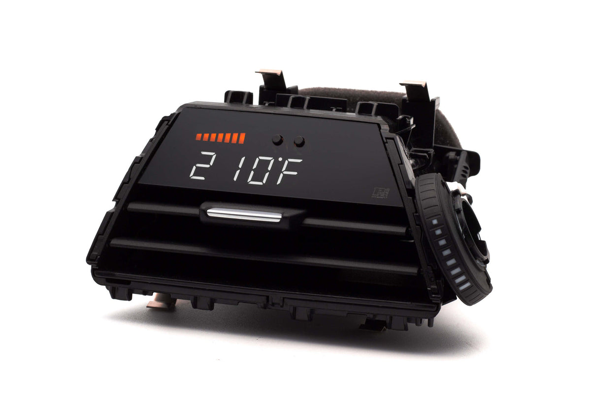 BMW 4 Series (F3X/F8X) 2011-2019 V3 OBD2 gauge dial by P3 Gauges, showing detailed digital display and gauge face.