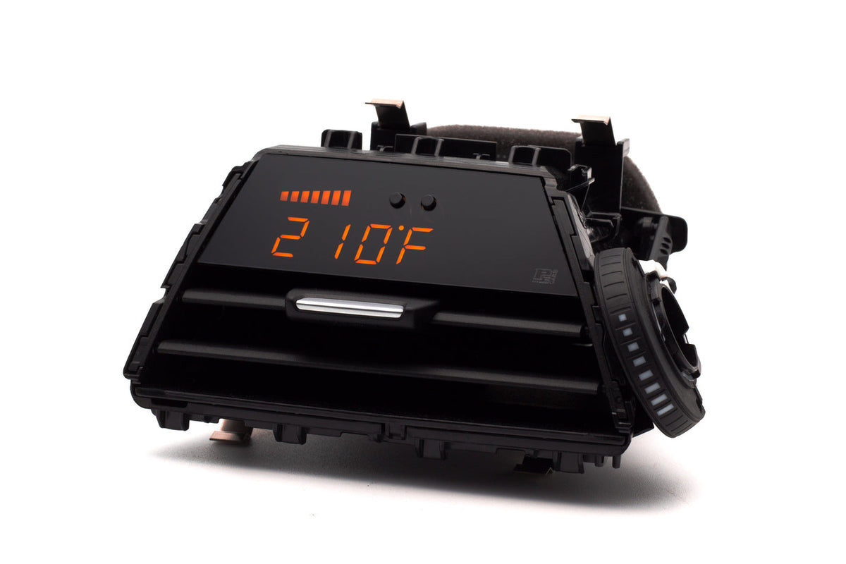 BMW 3 Series (F3X/F8X) 2011-2019 analogue gauge dial by P3 Gauges, showing speedometer and tachometer with detailed markings.