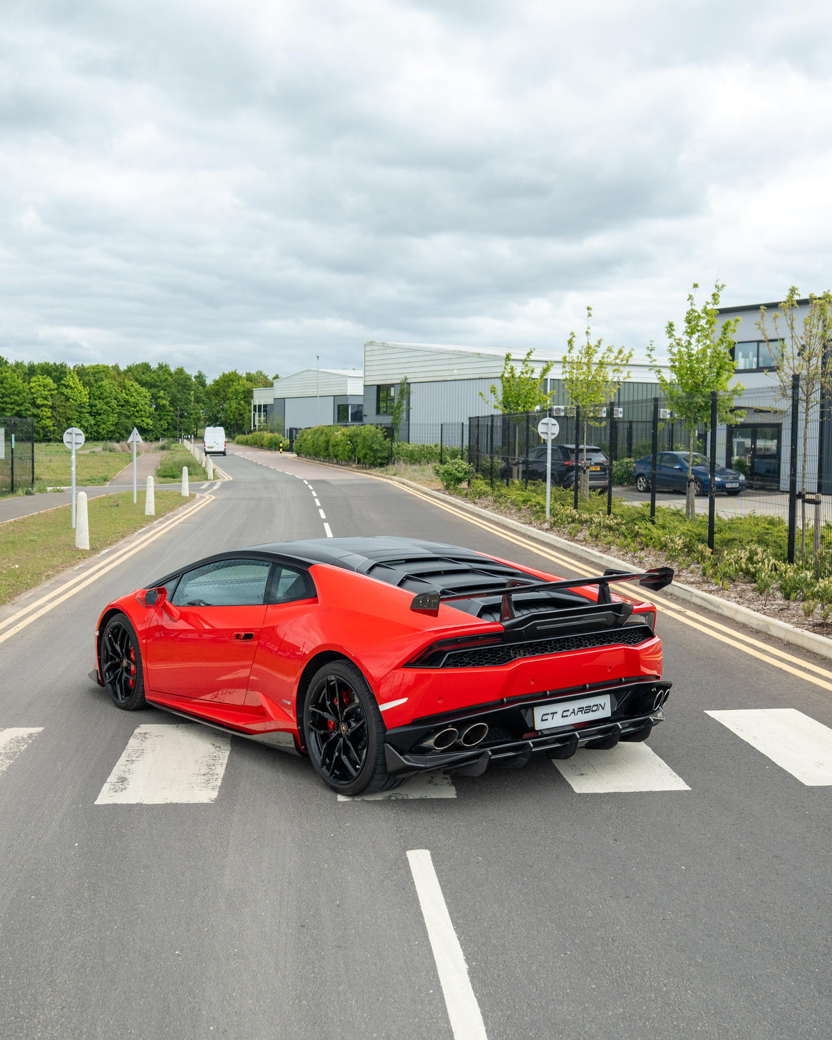 LAMBORGHINI HURACAN LP-580/LP-610 & EVO CARBON FIBRE SPOILER/WING - CT DESIGN