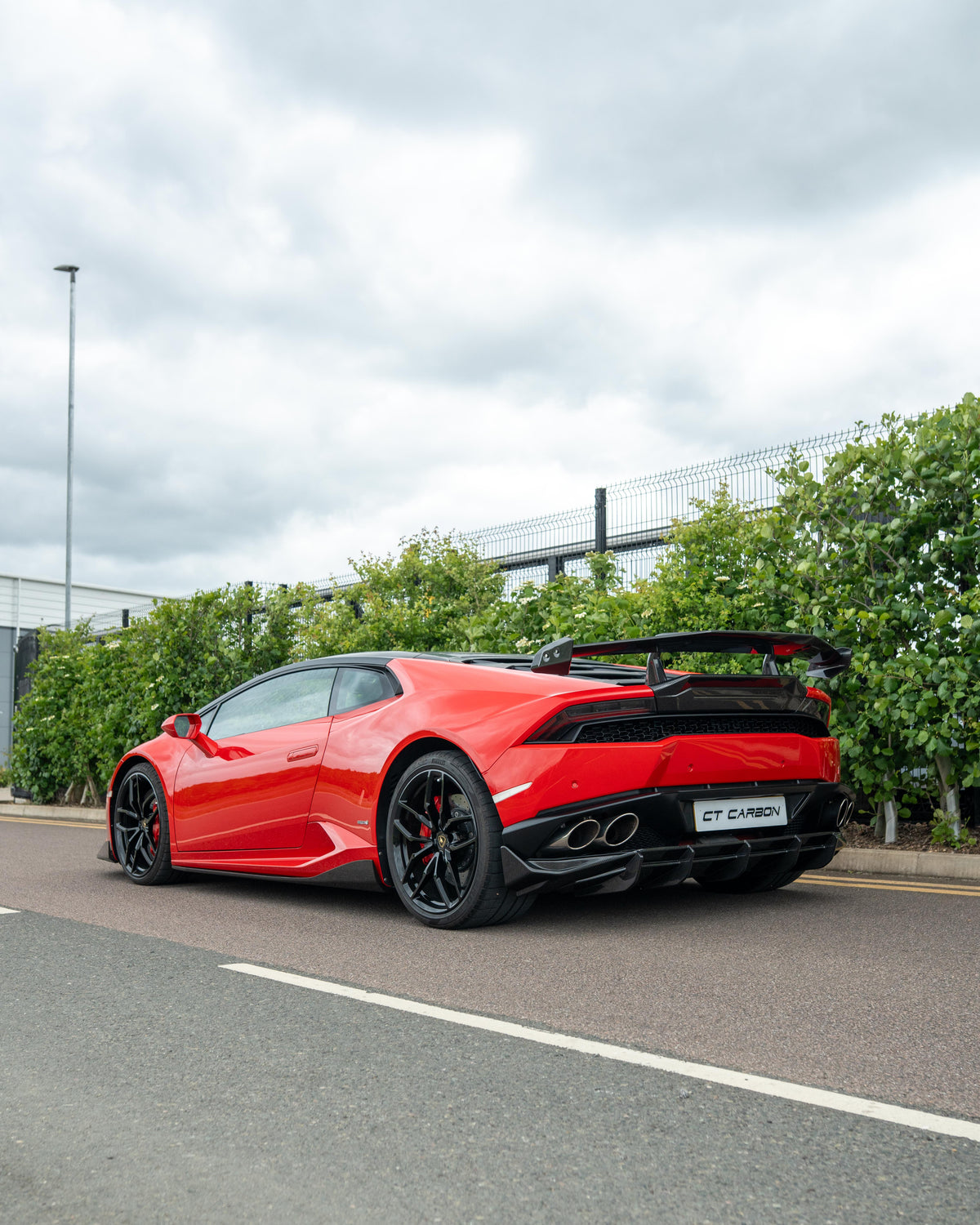 LAMBORGHINI HURACAN LP-580/LP-610 & EVO CARBON FIBRE SPOILER/WING - CT DESIGN