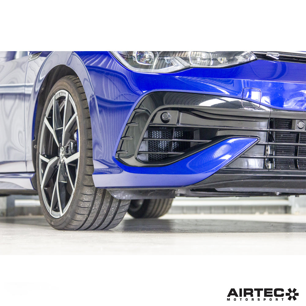 Airtec aftermarket auxiliary radiators for 1.8 and 2.0 TSI EA888 Gen 4 engines, 2020 onwards, shown in the image.