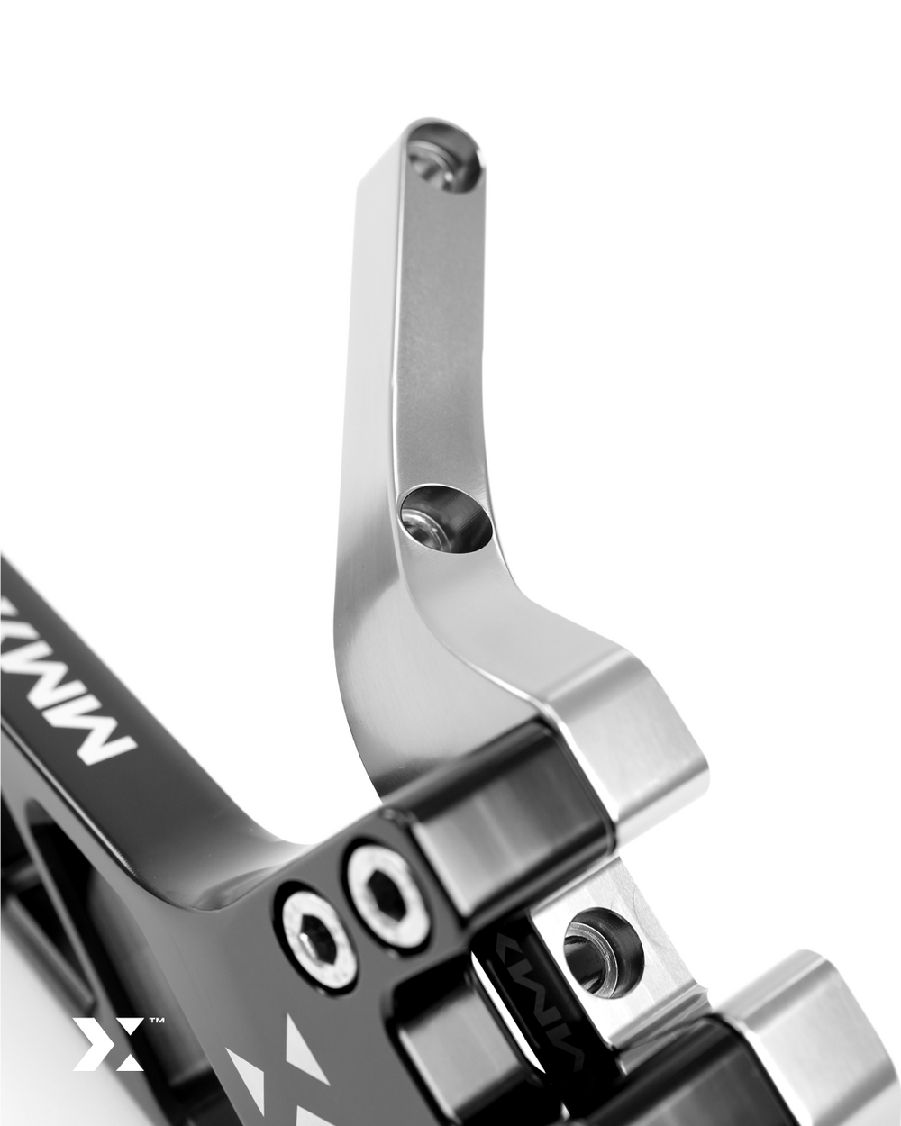 BMW G8x dual differential mount by MMX Performance, showing the sturdy metal construction and mounting points for improved stability.
