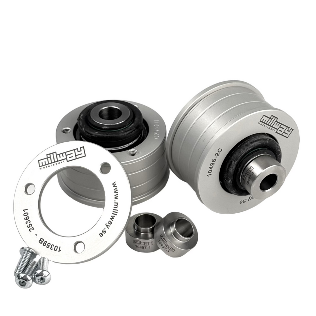 Millway Motorsport Street front tension arm bushing assembly